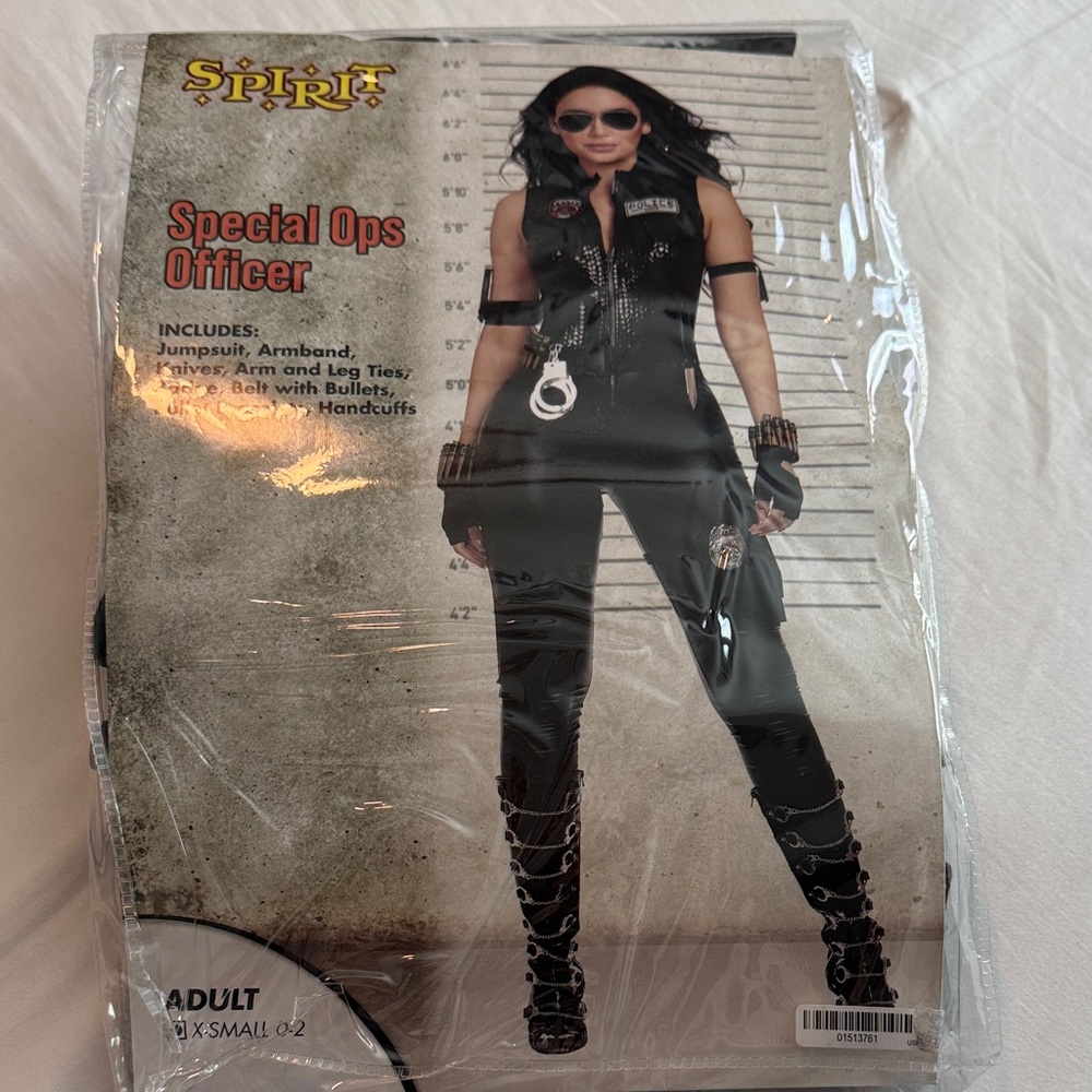 Police Halloween Jumpsuit Costume